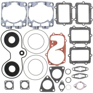 Polaris 440 IQ Complete Gasket Kit - Vertex Pistons - with Oil Seals - `05-`07